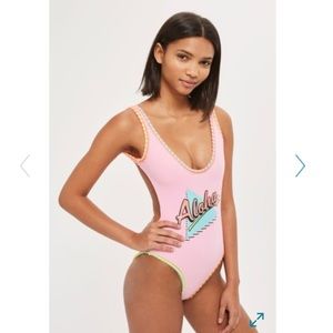 Aloha one piece swimsuit